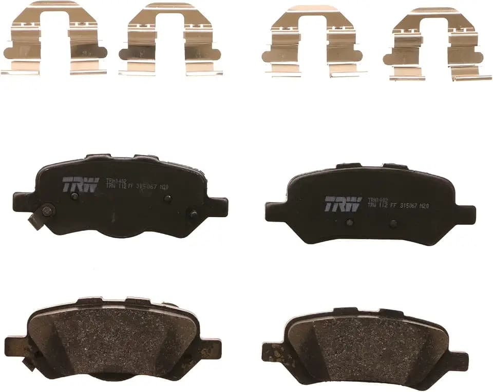 TRW Pro TRH1402 Disc Brake Pad Set For Toyota Venza 2009-2015, Rear