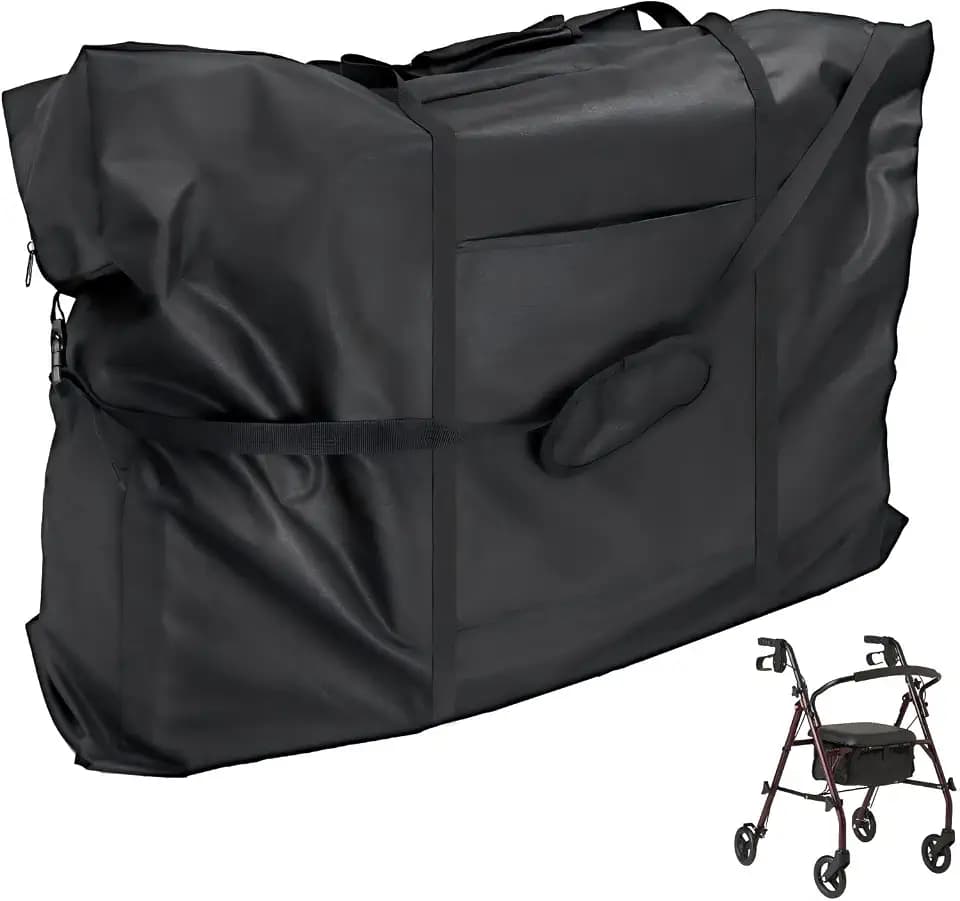 35 Inch Rollator Walker Travel Bag - Waterproof Wheelchair Bag