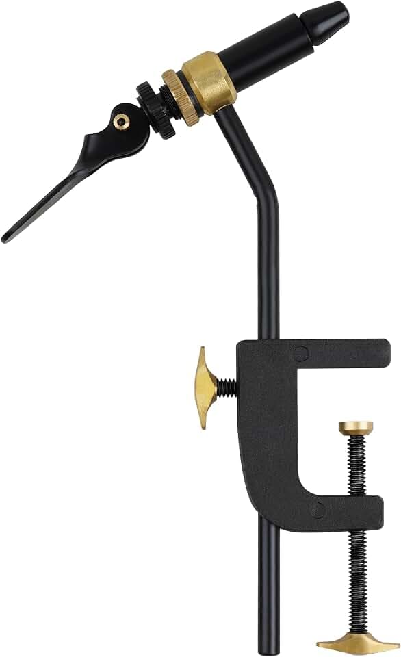 AGOOL Rotary Fly Tying Vise - Practical Fly Tying Tool with 360° Rotation and Multiple Adjustments for Teasers and Jigs Fly Fishing Hook Tying Tools