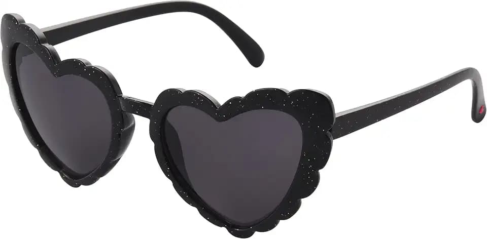 Betsey Johnson Women's Queen of Hearts Heart Sunglasses