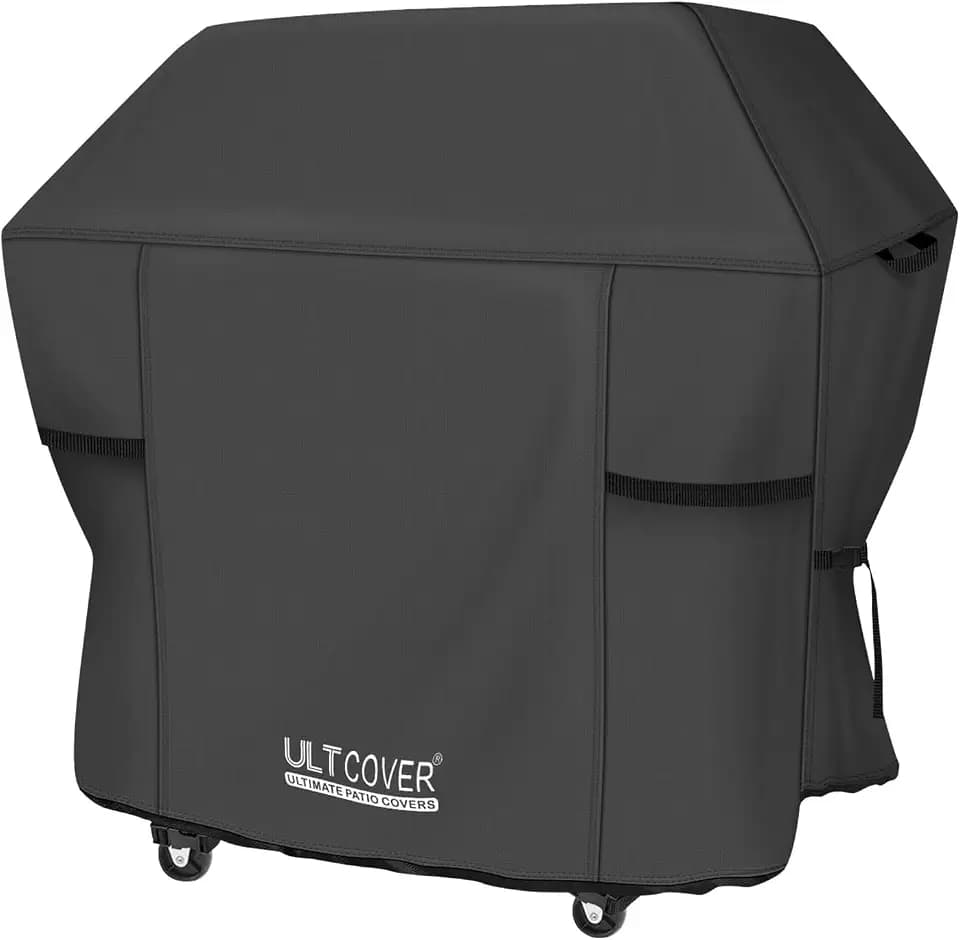 ULTCOVER Waterproof BBQ Grill Cover, 55 inch, Black