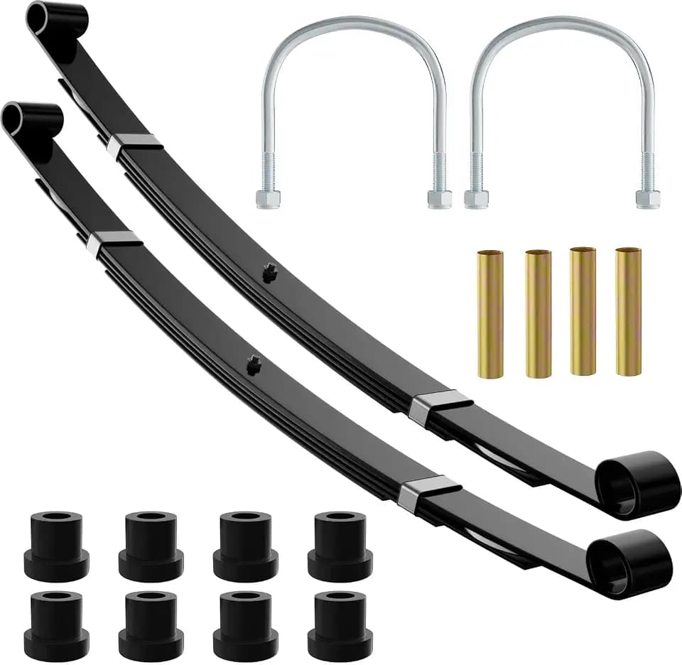 Club Car Precedent Rear Leaf Spring Kit, Golf Cart Rear Leaf Spring Kit Suitable for Club Car Precedent/Tempo/Onward Golf Cart, OEM#: 1015583, 102506401, 1012180