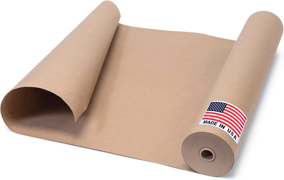 Floor Protection Natural Brown Rosin Paper 24" x 166 ft