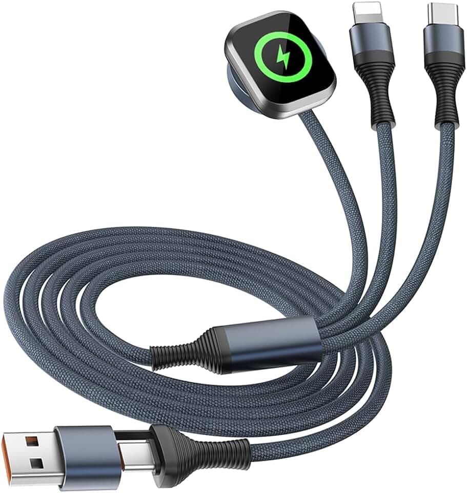 3 in 2 Multi Charging Cable for Apple Watch Charger, Cruise Essentials 2026