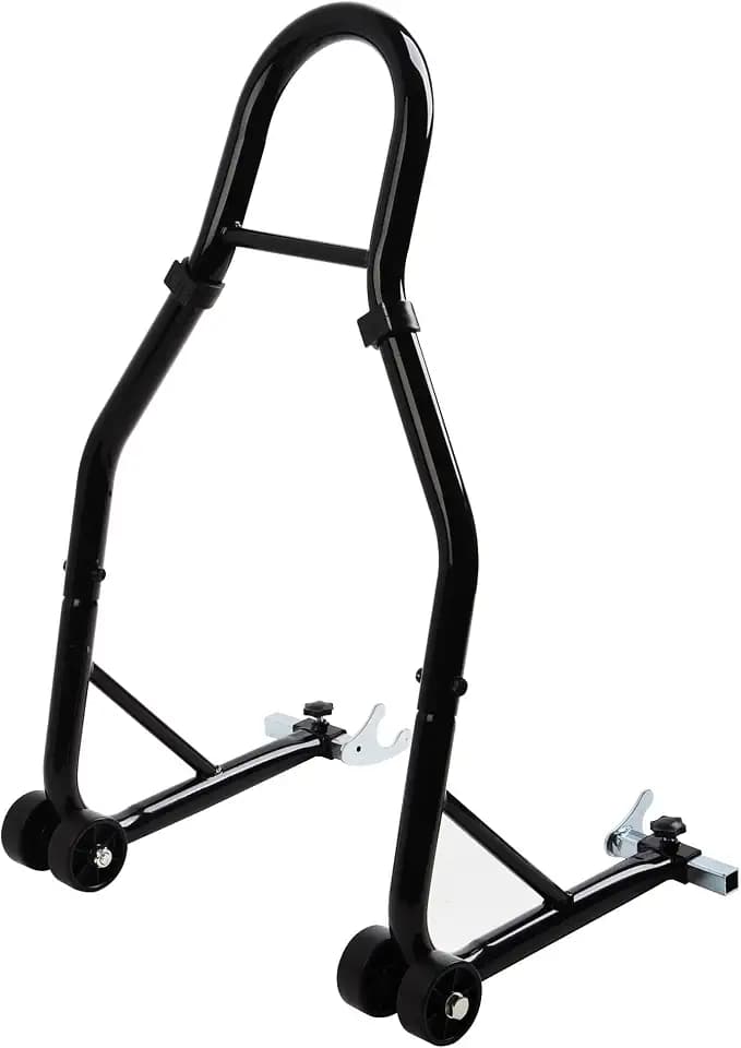 Heavy Duty Motorcycle Rear Wheel Lift Universal Sport Bike Swingarm Spool Paddock Stand Combo