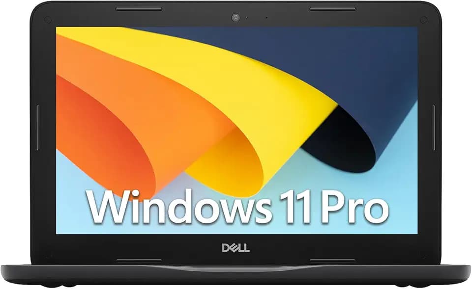 Dell Latitude 3190 Laptop, 11.6" HD Portable Notebook, Intel Celeron N4100, 4GB RAM, 128GB SSD, Webcam, Windows 11 Pro(Renewed)