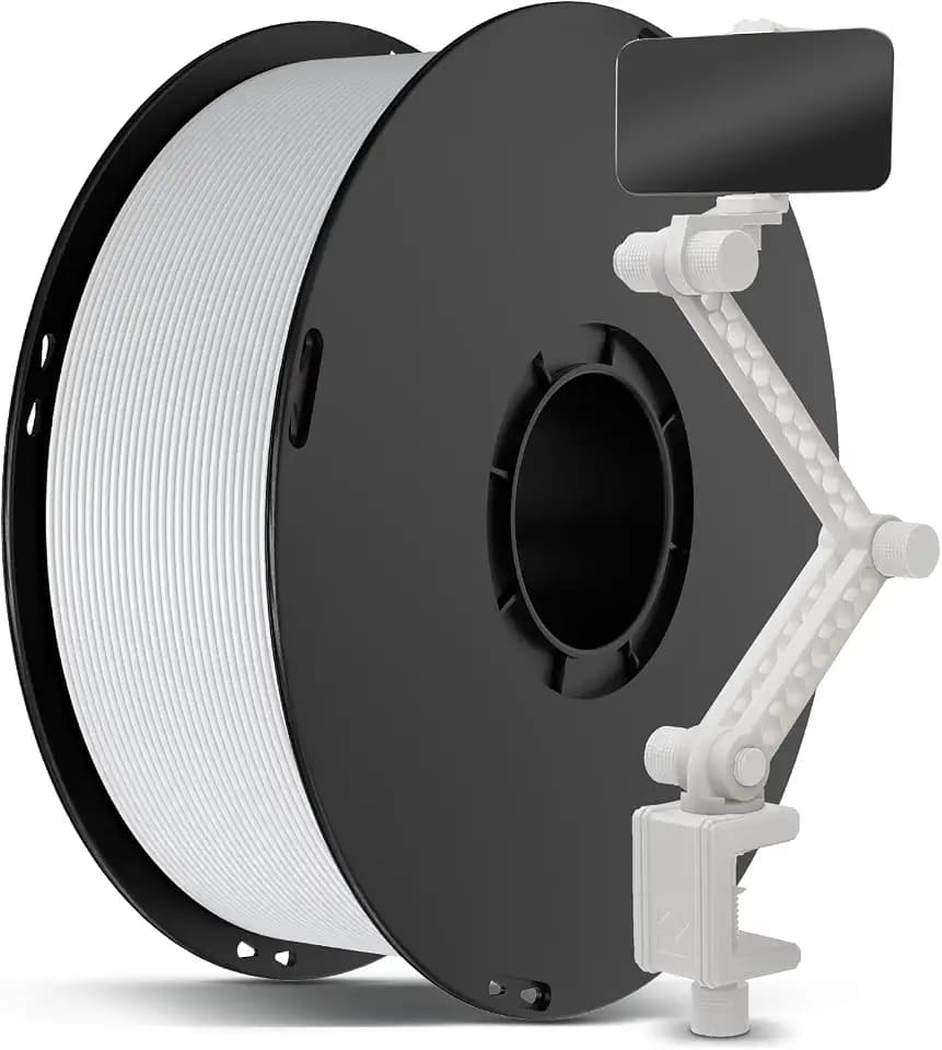 ANYCUBIC ABS Filament 1,75mm, Hoch Temperaturbeständiges, 1KG Weiß