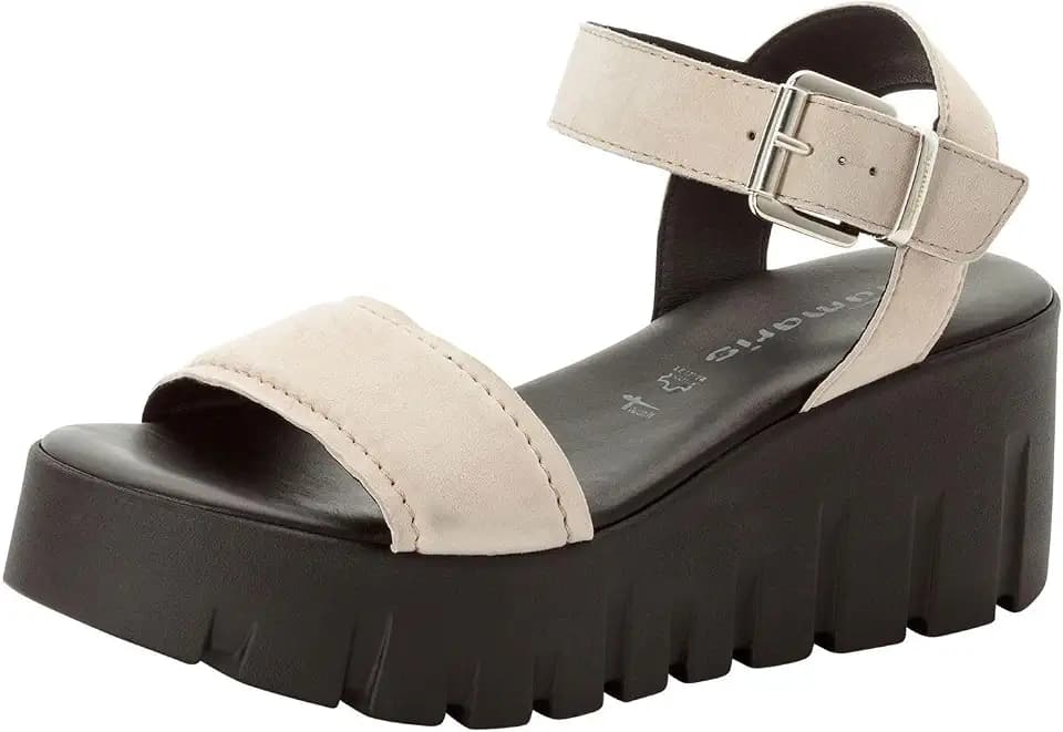 Tamaris Damen Sandalen 1-28712-20 Schwarz