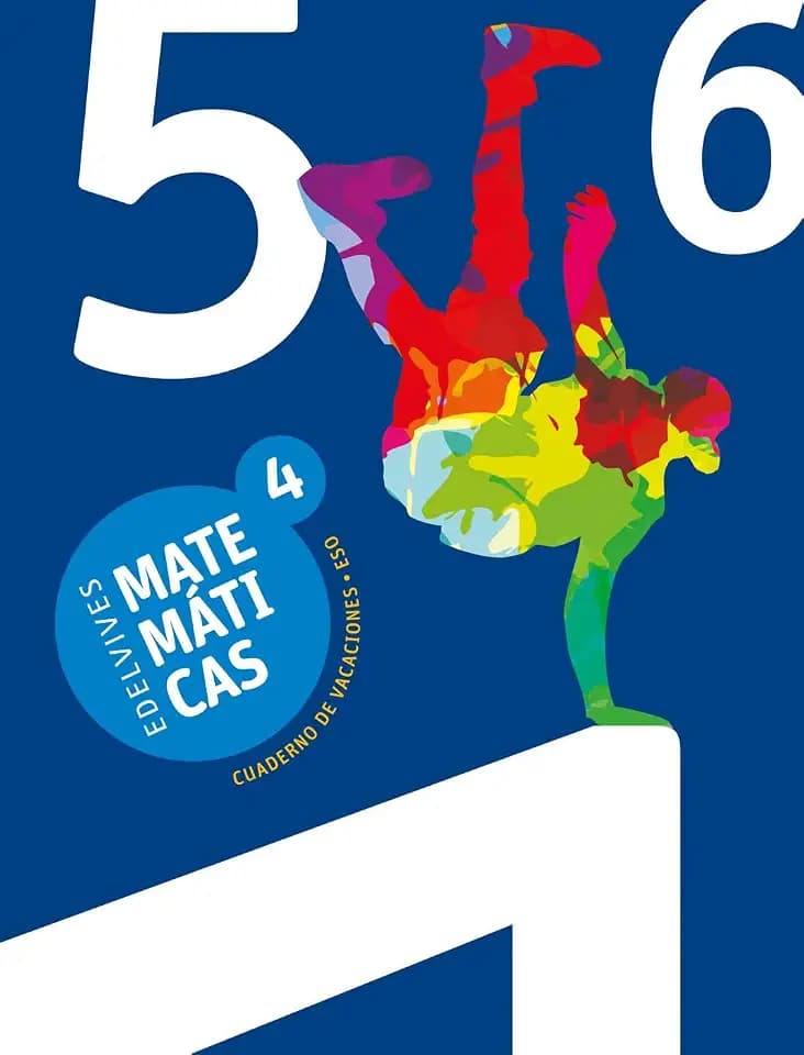 Cuaderno de Vacaciones Matemáticas 4.º ESO (Vacaciones Secundaria)