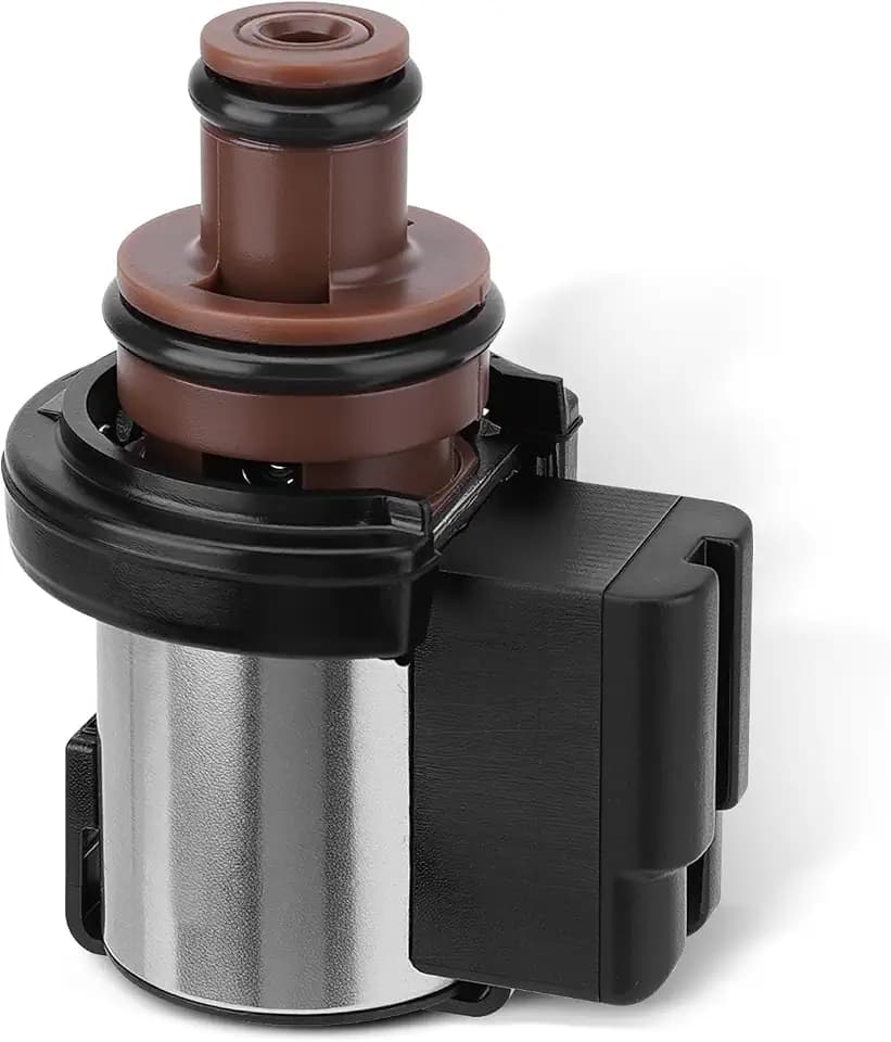 Transmission Torque Converter Lock-Up Solenoid 12-13 ohm（Brown） Compatible with Subaru Legacy Outback Impreza Forester Crosstrek Fits for Lineartronic CVT TR580 TR690 Replace#31825AA050 31706AA030