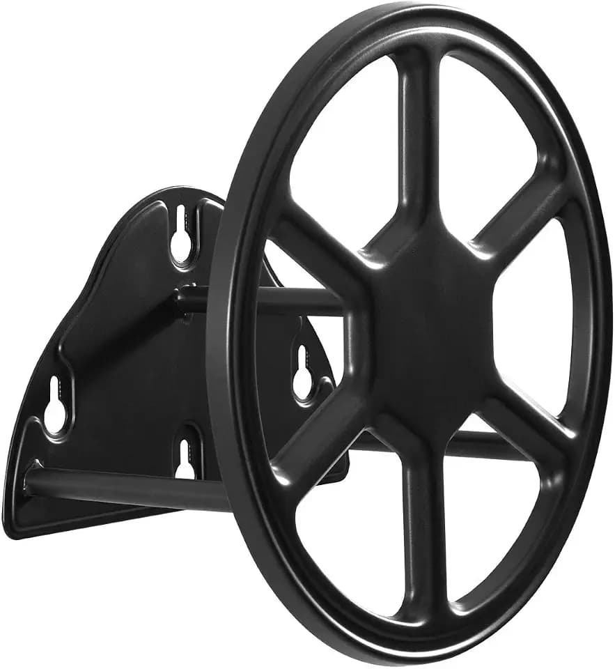 Liberty Garden Spoke 125' Hose Hanger, Black