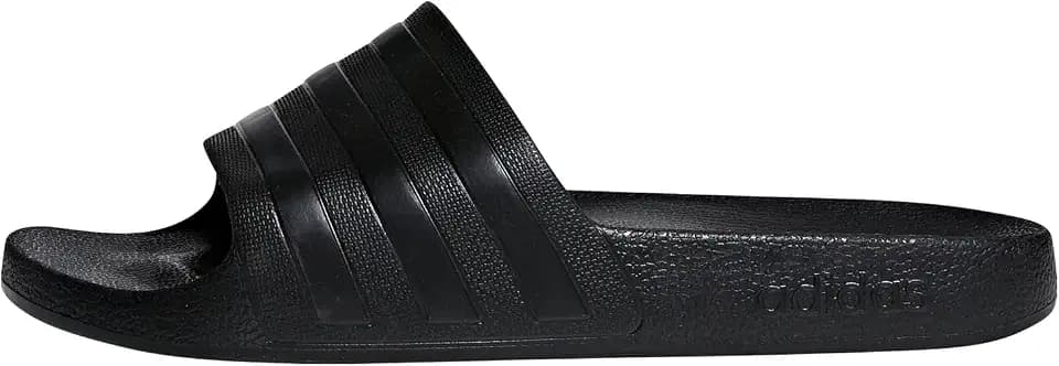 adidas Mens Adilette Aqua Slides Casual Sandals Casual - Black