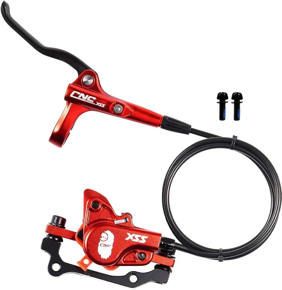Hydraulische Bremse Fahrrad, Hydraulik Scheibenbremse Set für MTB