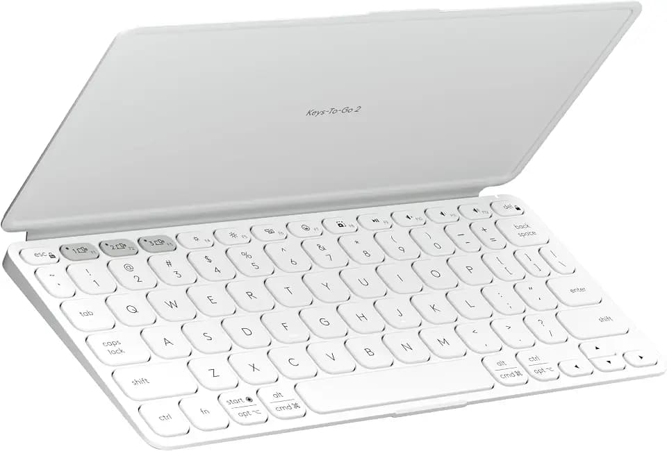 Logitech Keys-to-Go Bluetooth Keyboard for Windows and Android - Off-White