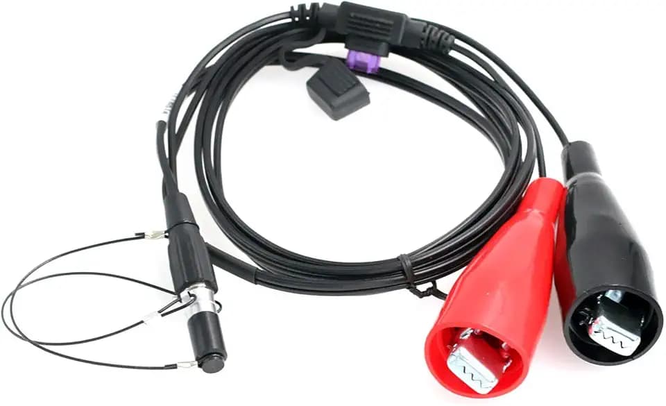 12V Power Cable for Trimble R7 R8 R9 R10 R12 5700 5800 SPS985 GPS RTK GNSS Receiver, 7 Pin to Clips