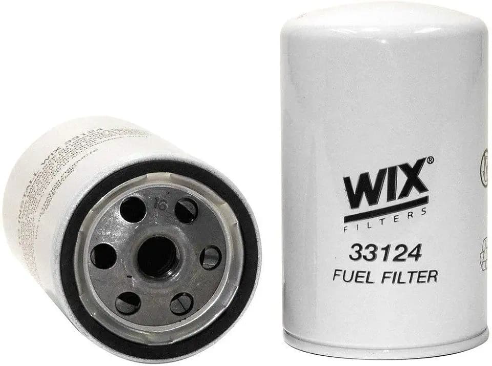 WIX 33124 Fuel Filter Replacement - Secondary - Commonly Used with 33123 (6 Micron)