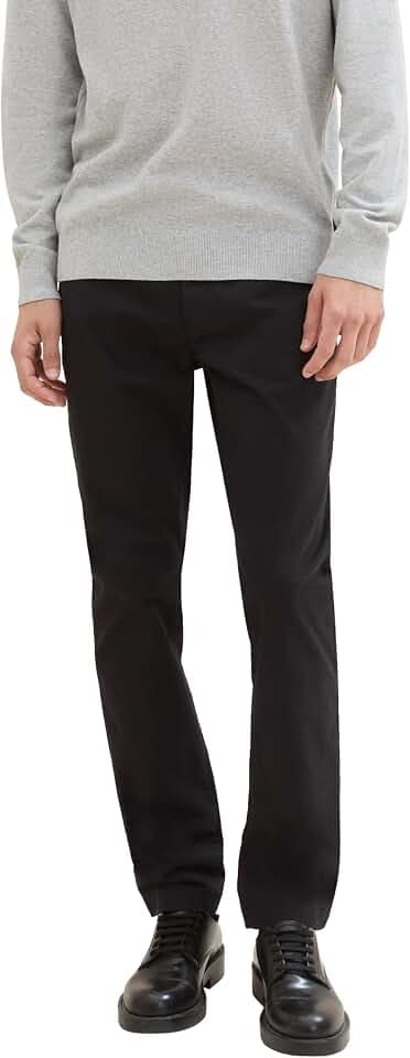 Tom Tailor Herren Chino Hose aus Stretch Twill 1042562