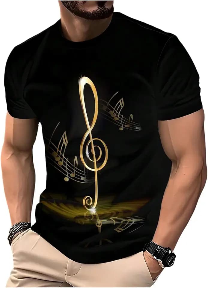 VIPWOLF Men's Short Sleeve Casual T Shirts Crew Neck Letter Graphic Tees