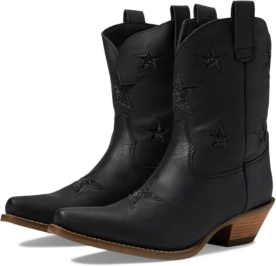 Dingo Star Struck Shortie Women's Almond Toe Western Boots DI582-WHITE