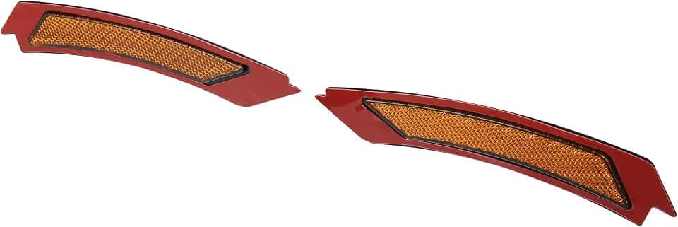 X AUTOHAUX Front Bumper Side reflector 63147205398 for BMW 3 Series E90 E91