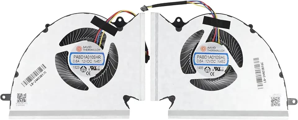 CPU+GPU Cooling Fan for MSI GE76 GP76 WE76 MS-17K3 MS-17K2 MS-17K1