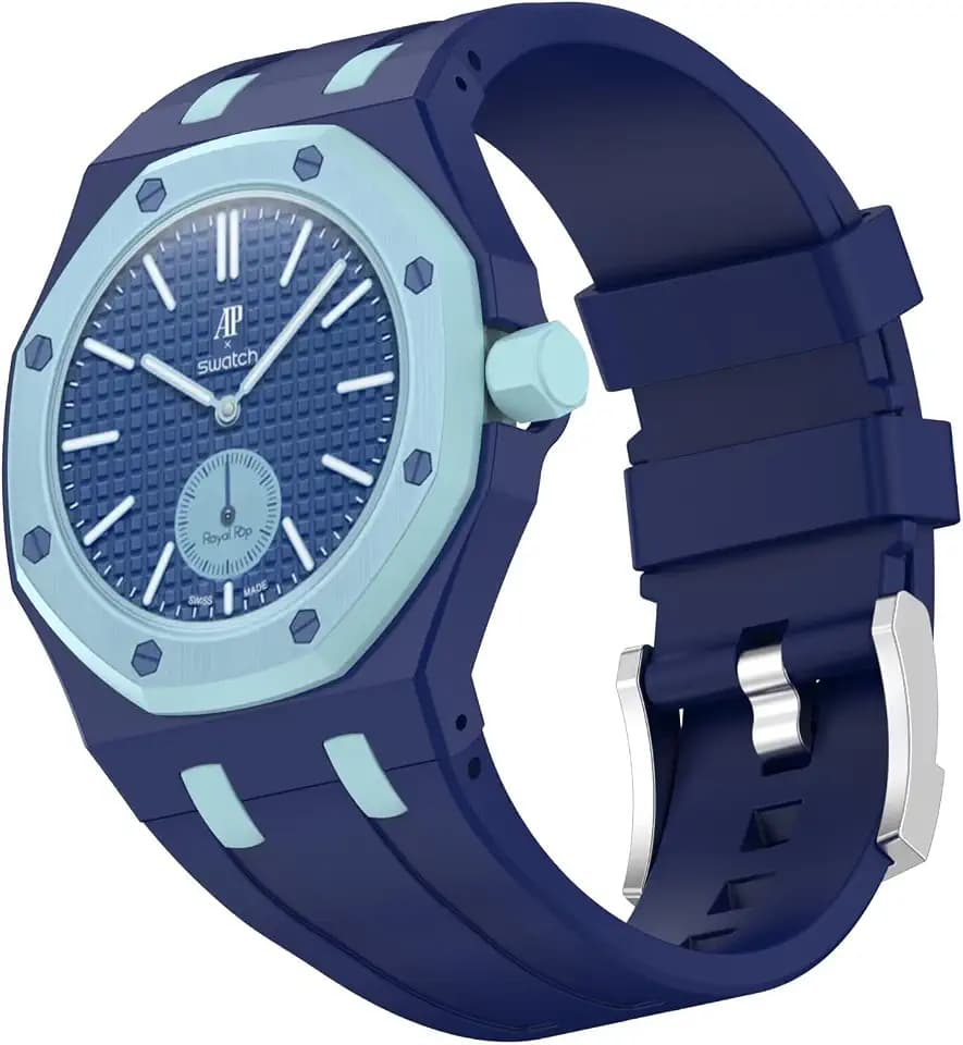 TingYR Armband Kompatibel mit Swatch Royal Pop, Schlank, Einfach zu Ersetzen, Ersatzbänder Ansehen.
