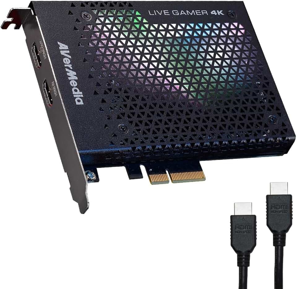 Interne PCIe Capture Card 4K 60FPS HDR10, AVerMedia Live Gamer 4K GC573