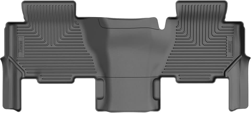 Husky Liners X-act Contour Floor Mats | Fits 2003-2006 Cadillac Escalade ESV; 2000-2006 GMC Yukon XL, XL 1500, XL 2500; 2000-2006 Chevrolet Suburban | 2nd Row, 1-pc Black - 78361