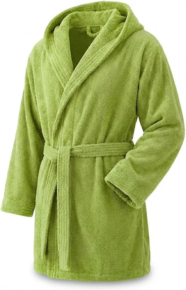 Top Towel - Elegant - Bademantel für Damen und Herren 100% Baumwolle, 500 g/m² - Option mit oder ohne Kapuze - Weich und saugfähig für Dusche, Spa und Pool