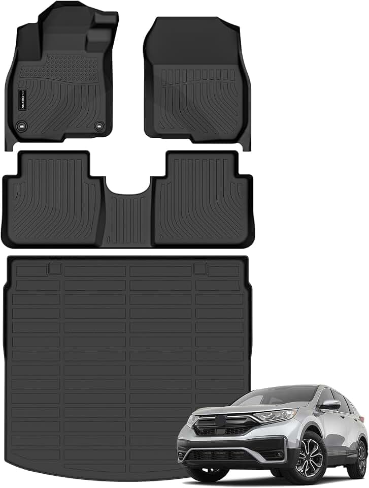 AUXKO Floor Mats Upper Cargo Mat for Honda CR-V 2017-2022 (Include Hybrid)