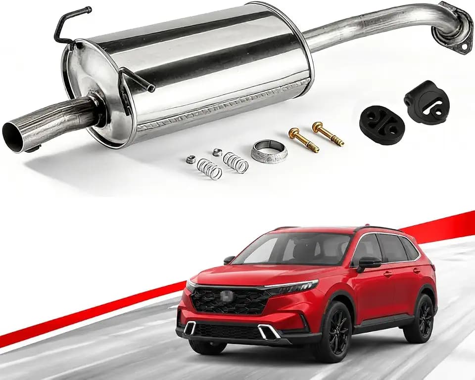 54911 Stainless Steel Rear Exhaust Muffler for 2012-2014 Honda CR-V CRV4
