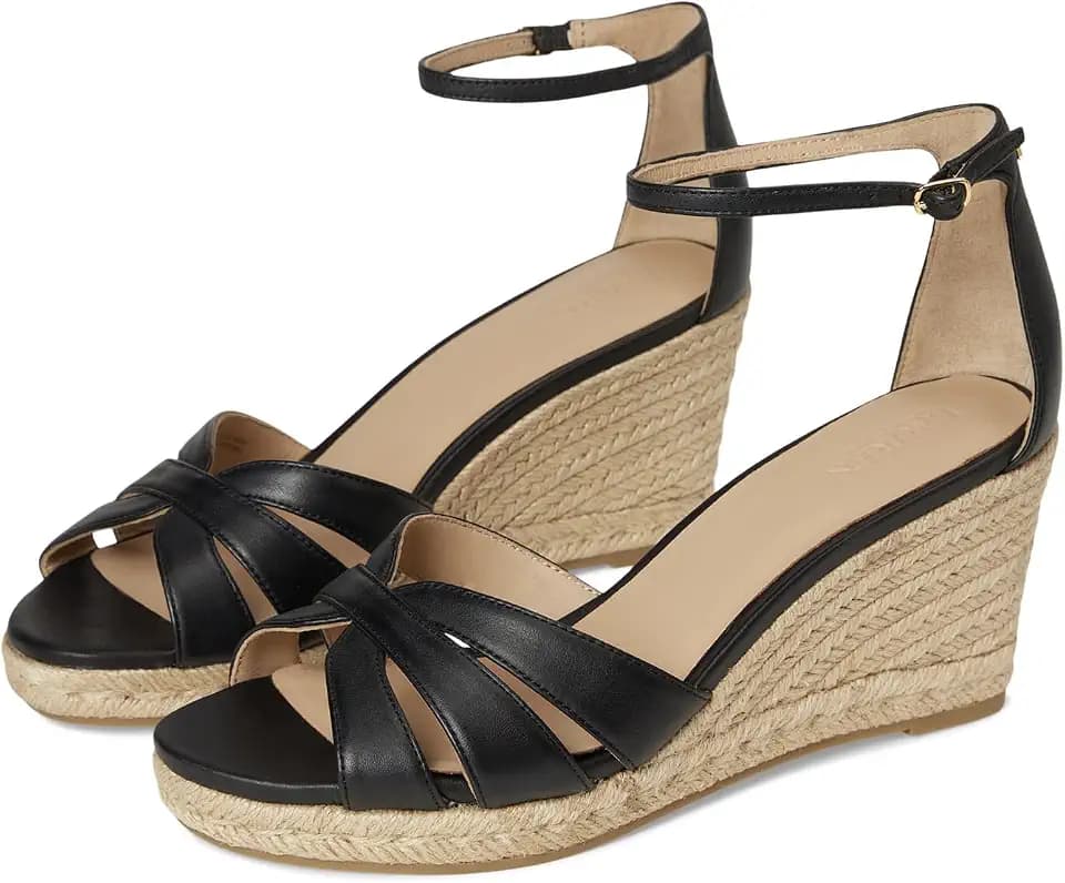 Lauren Ralph Lauren Nellie Nappa Leather Espadrille