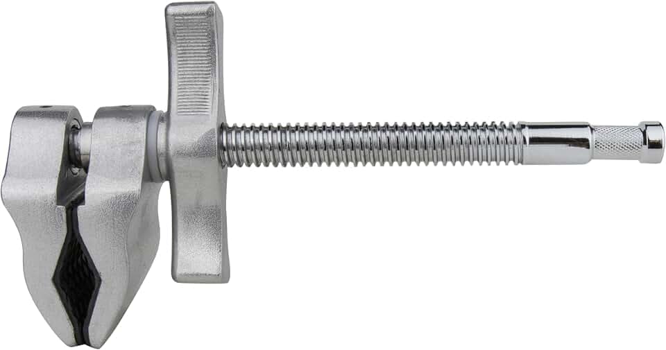 KUPO Super Viser Klemmbacke, 10,2 cm, Silber