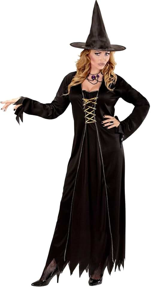 W WIDMANN MILANO Party Fashion - Kostüm Hexe, Magierin, Märchen, Halloween, Faschingskostüm