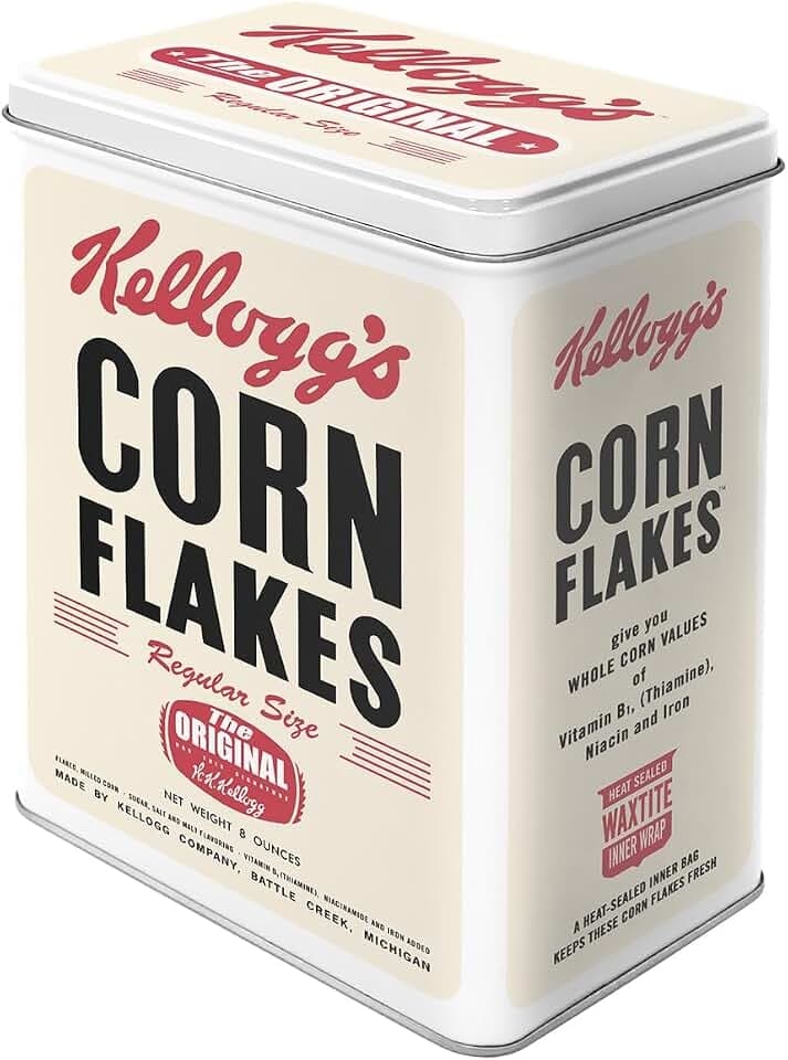 Nostalgic-Art Retro Vorratsdose L, 3 l, Kellogg's – Retro Package