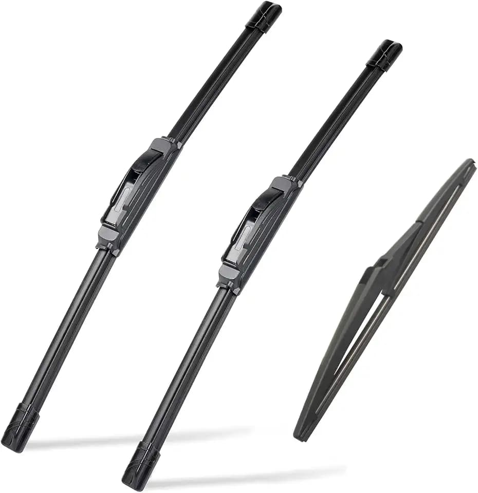3Pcs Windshield Wiper Blades Set for 2006-2011 Mini Cooper, Original Equipment Automotive Replacement Windshield Wiper Blades- 19"/18"/10L" (Pack of 3)