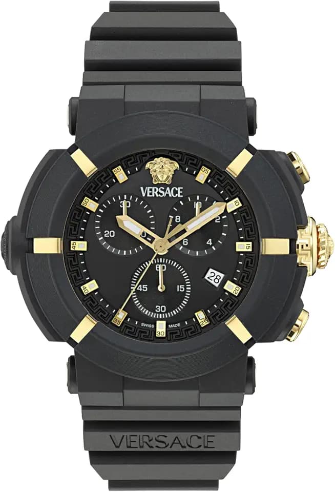 Versace Unisex Chronograph Quarz Armbanduhr Real Active Chr