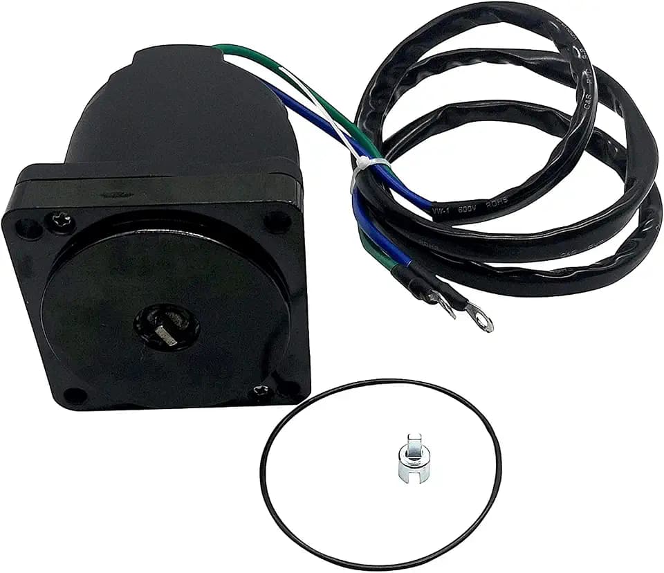 67H-43880-00 Power Tilt/Trim Motor for Yamaha 150-175-200-225-250-300 HP Outboard 67H-43880-01,67H-43880-02,67H-43880-03,67H-43880-04,67H-43880-10 with O-Ring Terminal Ends 1999-2017