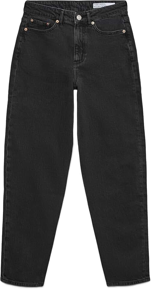 VERO MODA Female Mom Jeans VMTESSA Hohe Taille Hohe Taille Jeans