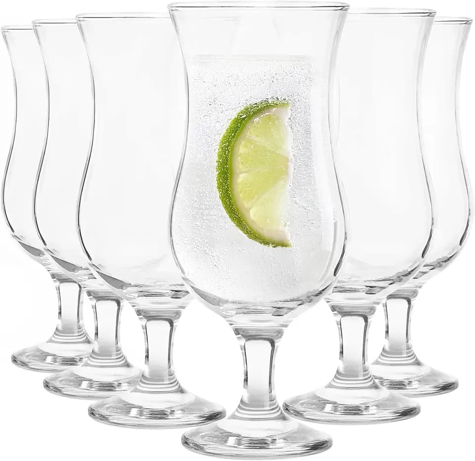 Glasmark KROSNO 1992 Cocktailgläser Set Gläser 6 Stück Trinkgläser Cocktail Transparent Spülmaschinenfest 350 ml