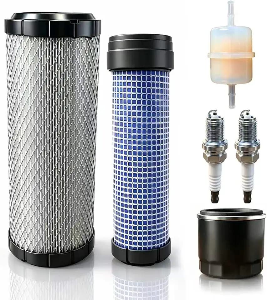 11013-7044 11013-7045 Air Filter Tune Up Kit for Kawasaki FX751V FX801V FX850V Kohler Kawasaki 2508301 25082 25 083 04-S 2508304 11013-7019 11013-7020 M131802 M131803 CH18-CH26 CV16-CV26 CH730-CH750