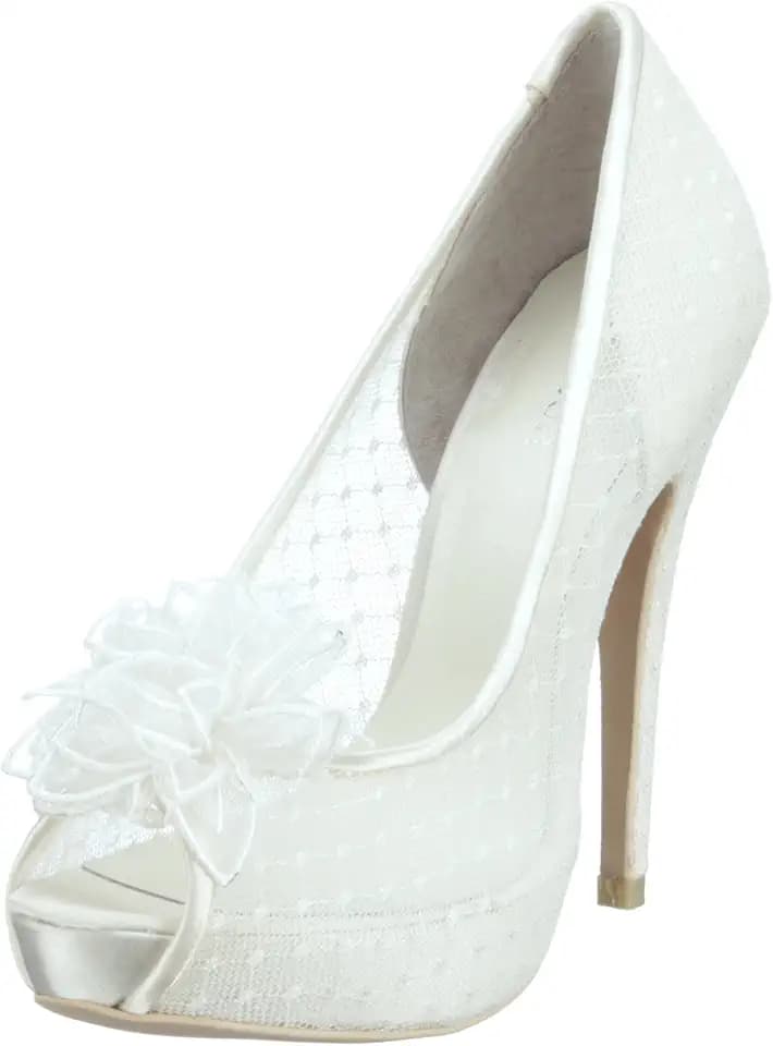 Menbur Wedding Adelia Damen Peep-Toe Pumps