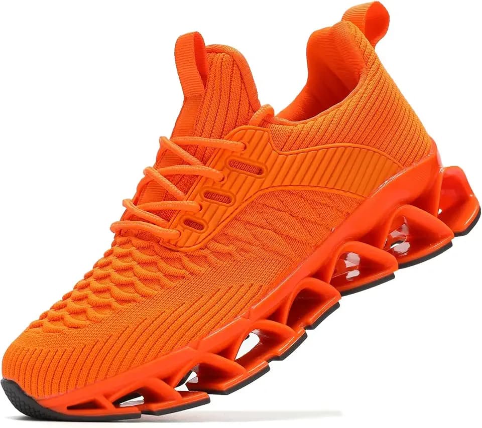 Wrezatro Women's Slip on Walking Running Shoes Blade Tennis Casual Fashion Sneakers Comfort Non Slip Work Sport Athletic Trainer