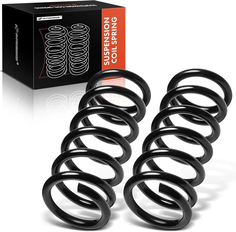 A-Premium Front Suspension Coil Spring Set Compatible with Chevrolet