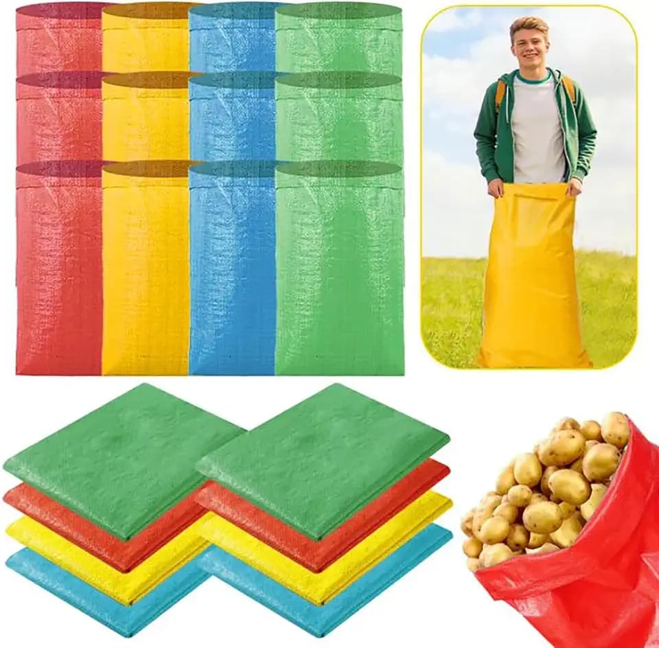 Potato Sack Race Bags for Adults, 51x25 inch
