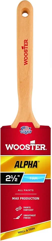 Wooster 4231-2 1/2 Sash Paintbrush, 2-1/2-Inch, 2.5 Inch, Light Brown