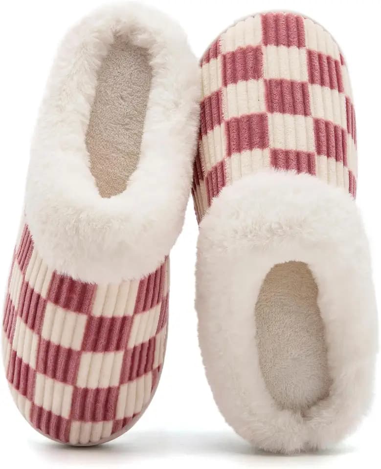 Guyarns House Slippers for Women & Men Fuzzy Casual Indoor/Outdoor Shoes