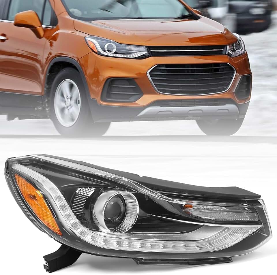Halogen Headlight for Chevy Trax 2017-2022 W/DRL Passenger Side