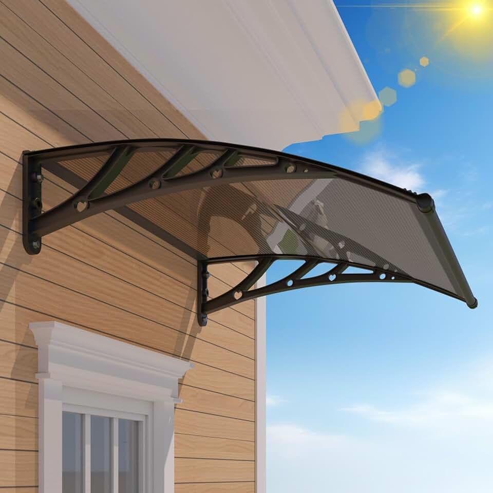 Door Awnings Exterior,40"x48" Window Canopy for Outside,Patio,Porch