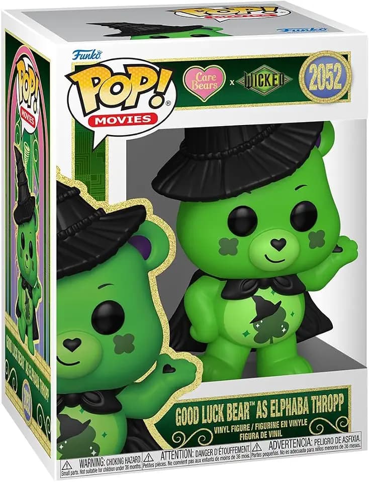 Funko POP! Movies: Wicked - Care Bears: Good Luck Bear as Elphaba